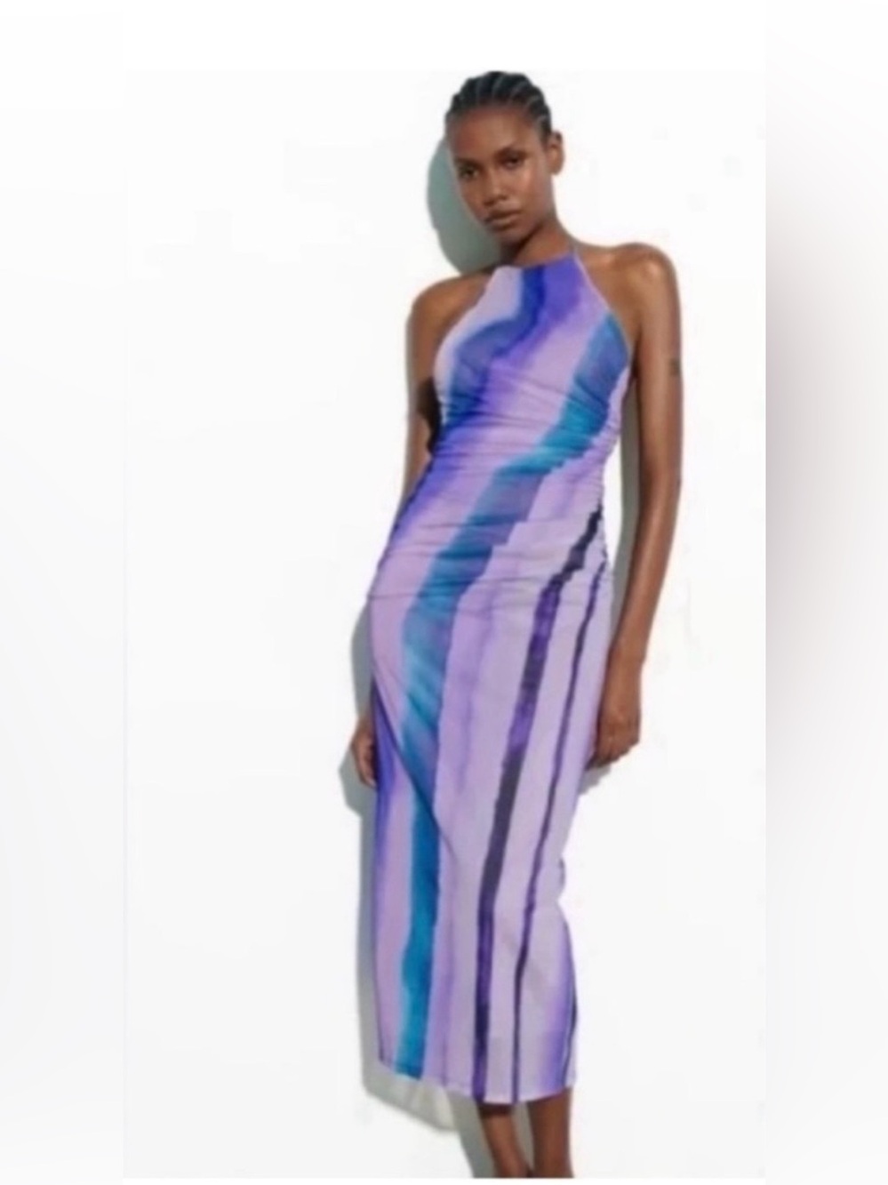 Zara Trendy Halter Dress